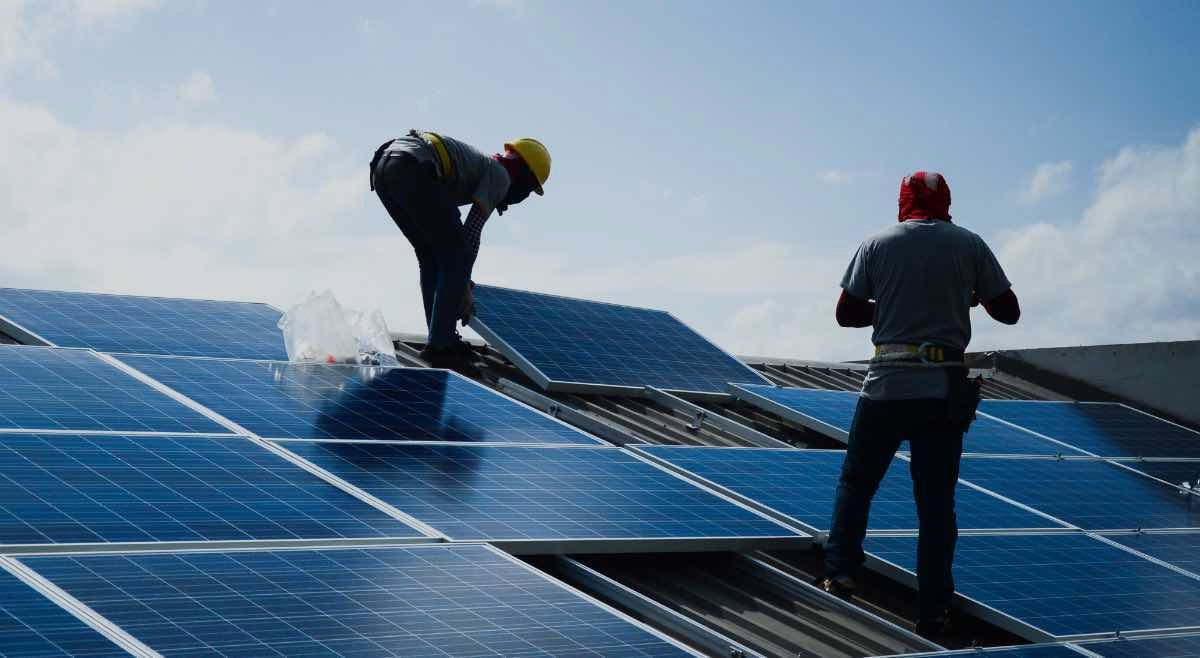 DCPL Solar residential rooftop installation